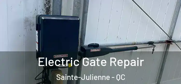 Electric Gate Repair Sainte-Julienne - QC